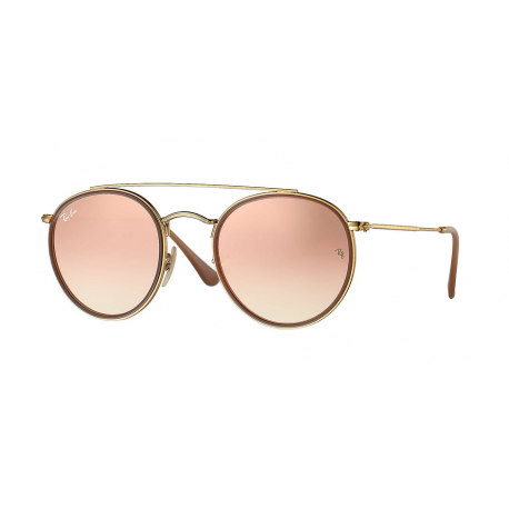 lunettes de soleil ray ban rb3647n round double bridge lunettes de soleil ray ban rb3647n round double bridge